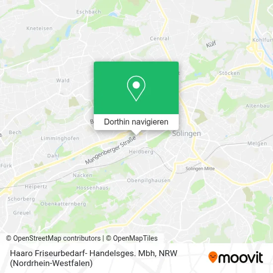 Haaro Friseurbedarf- Handelsges. Mbh Karte