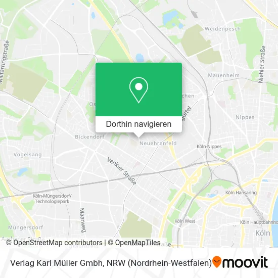 Verlag Karl Müller Gmbh Karte