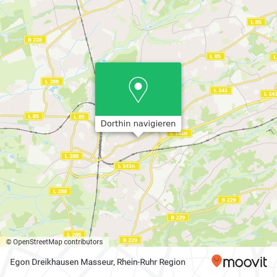 Egon Dreikhausen Masseur Karte