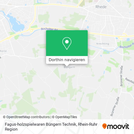 Fagus-holzspielwaren Büngern Technik Karte
