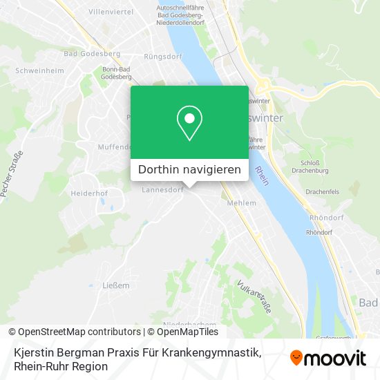 Kjerstin Bergman Praxis Für Krankengymnastik Karte
