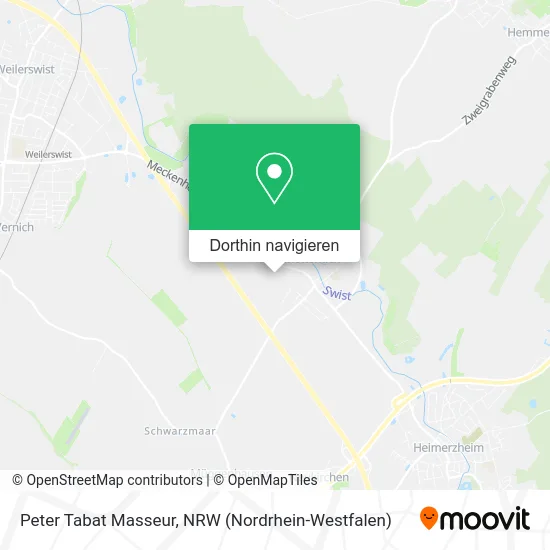 Peter Tabat Masseur Karte