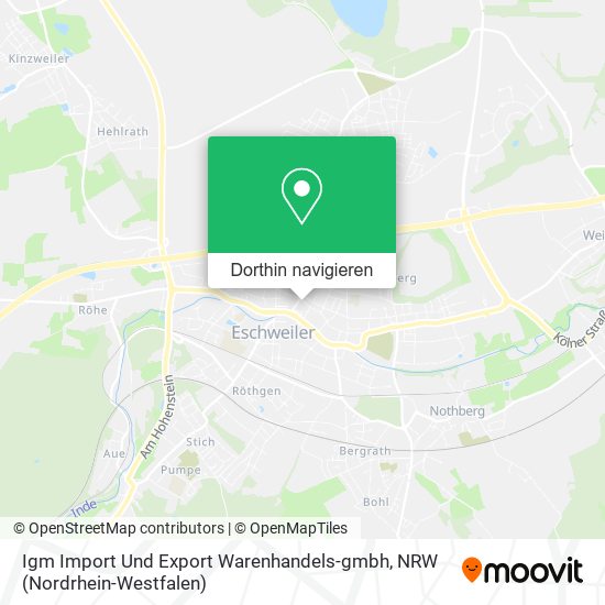 Igm Import Und Export Warenhandels-gmbh Karte