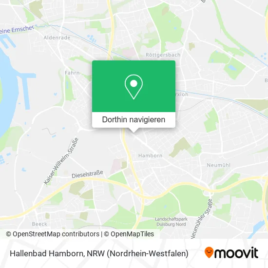 Hallenbad Hamborn Karte