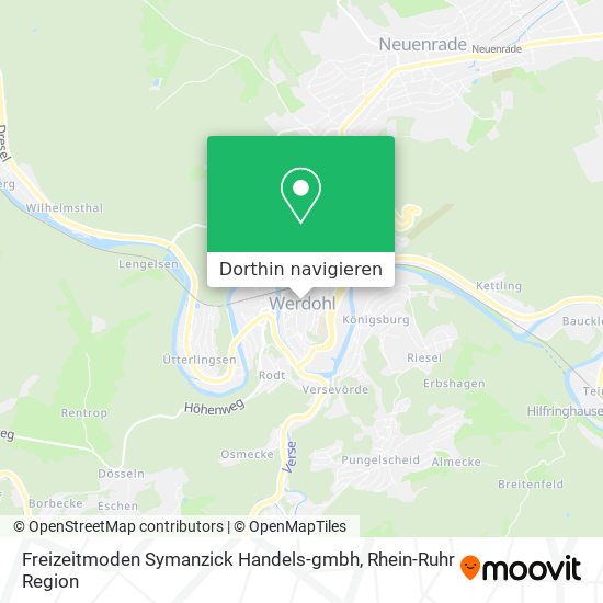 Freizeitmoden Symanzick Handels-gmbh Karte