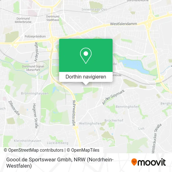 Goool.de Sportswear Gmbh Karte