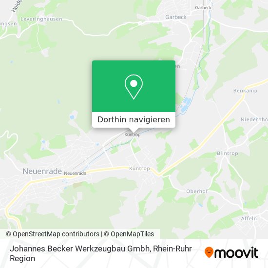 Johannes Becker Werkzeugbau Gmbh Karte