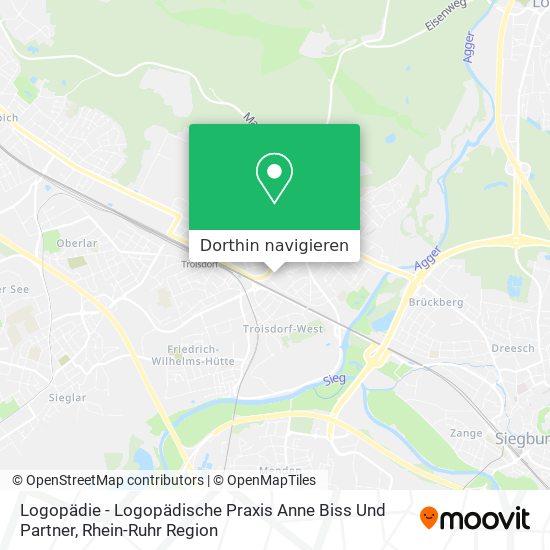 Logopädie - Logopädische Praxis Anne Biss Und Partner Karte
