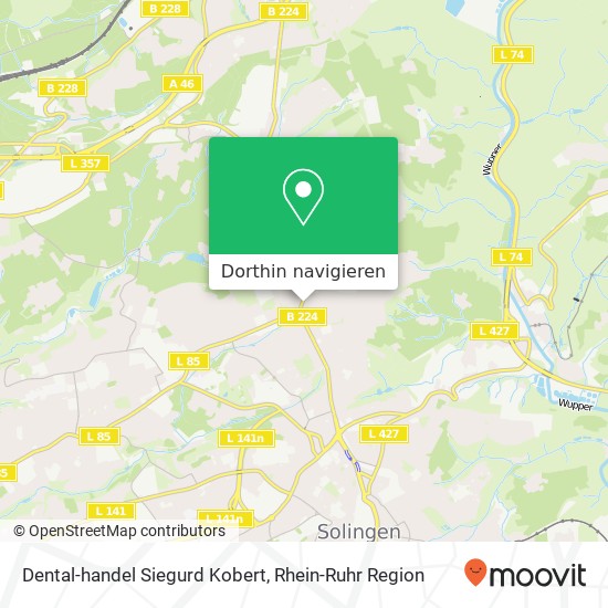 Dental-handel Siegurd Kobert Karte