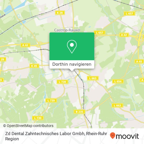 Zd Dental Zahntechnisches Labor Gmbh Karte