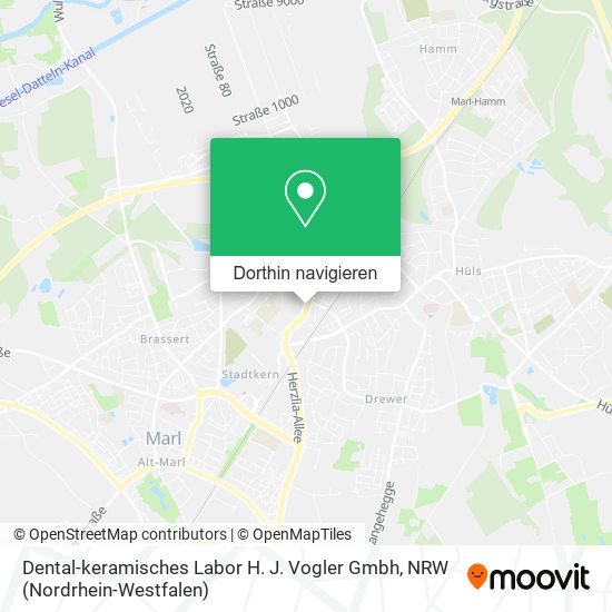 Dental-keramisches Labor H. J. Vogler Gmbh Karte