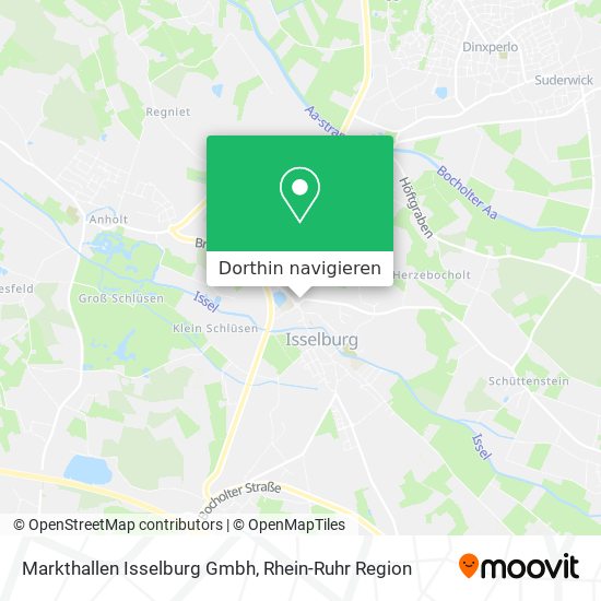 Markthallen Isselburg Gmbh Karte
