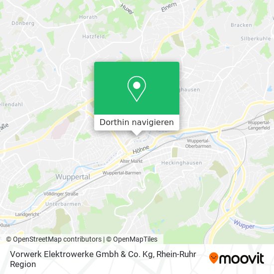 Vorwerk Elektrowerke Gmbh & Co. Kg Karte