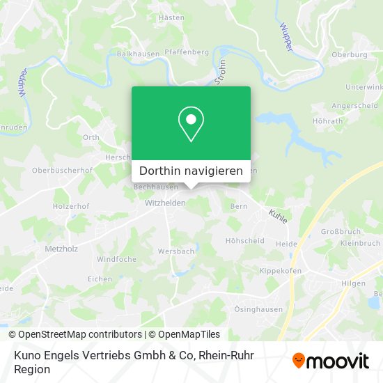 Kuno Engels Vertriebs Gmbh & Co Karte