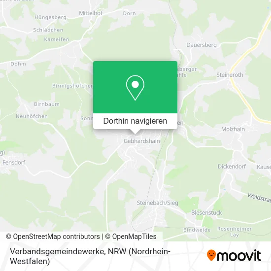 Verbandsgemeindewerke Karte