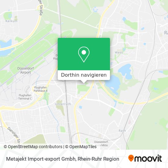 Metajekt Import-export Gmbh Karte