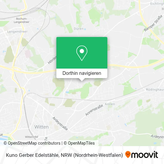 Kuno Gerber Edelstähle Karte