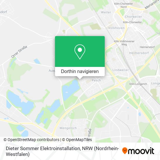 Dieter Sommer Elektroinstallation Karte
