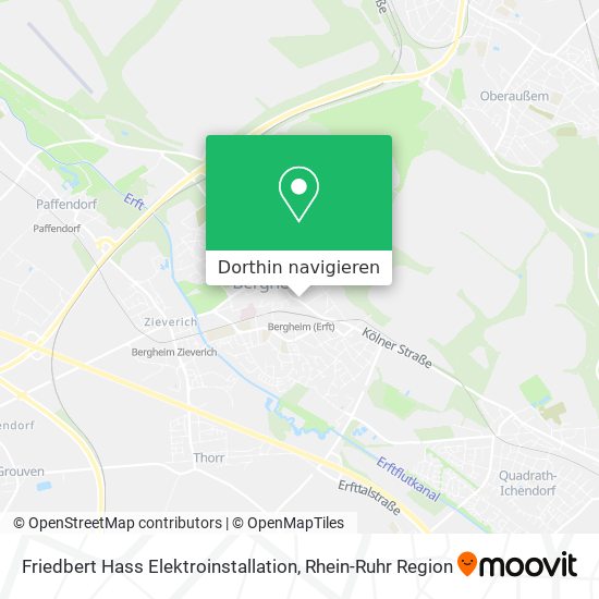 Friedbert Hass Elektroinstallation Karte