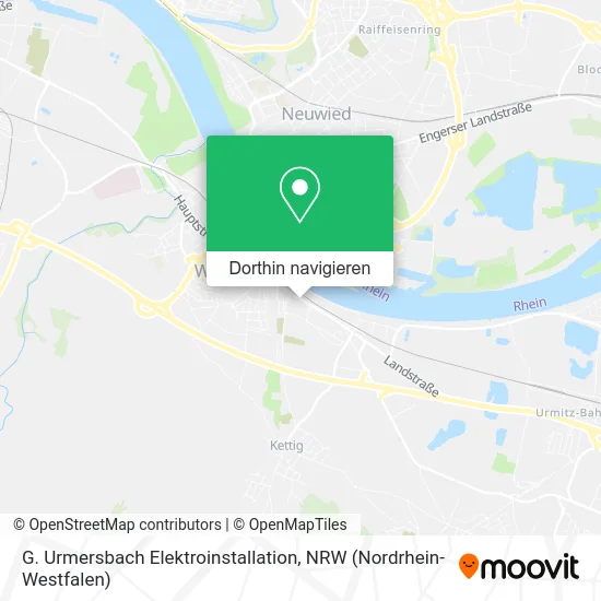 G. Urmersbach Elektroinstallation Karte