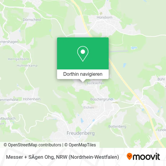 Messer + SÄgen Ohg Karte