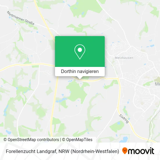 Forellenzucht Landgraf Karte