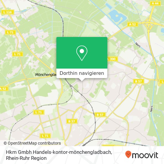 Hkm Gmbh Handels-kontor-mönchengladbach Karte