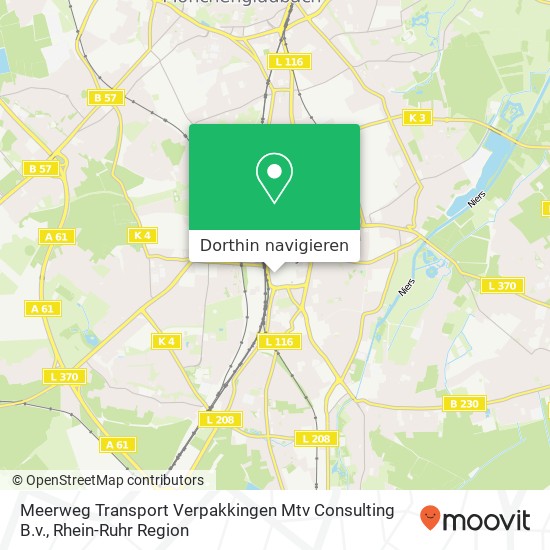 Meerweg Transport Verpakkingen Mtv Consulting B.v. Karte