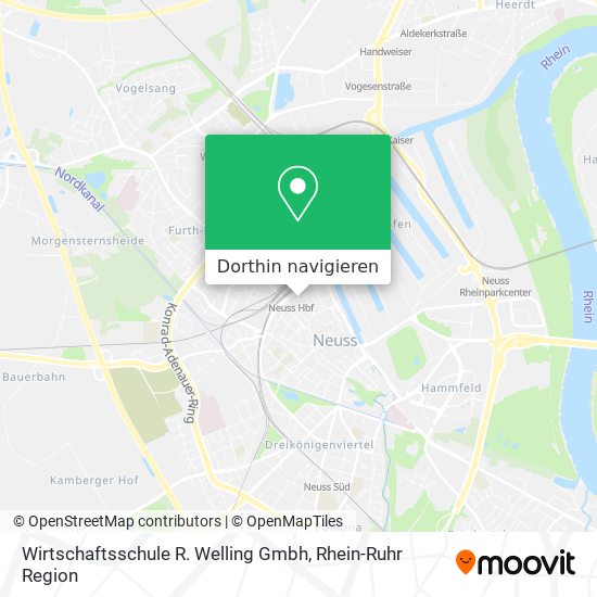 Wirtschaftsschule R. Welling Gmbh Karte