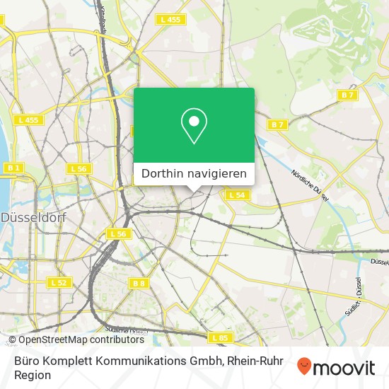 Büro Komplett Kommunikations Gmbh Karte