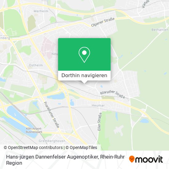 Hans-jürgen Dannenfelser Augenoptiker Karte