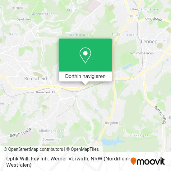 Optik Willi Fey Inh. Werner Vorwirth Karte