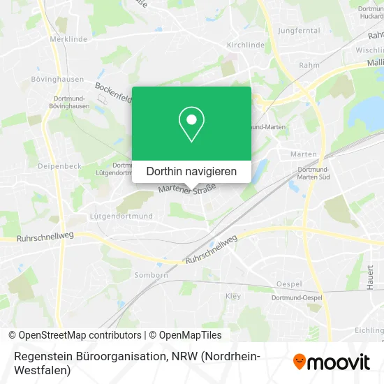 Regenstein Büroorganisation Karte