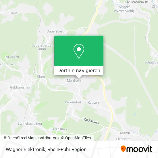 Wagner Elektronik Karte