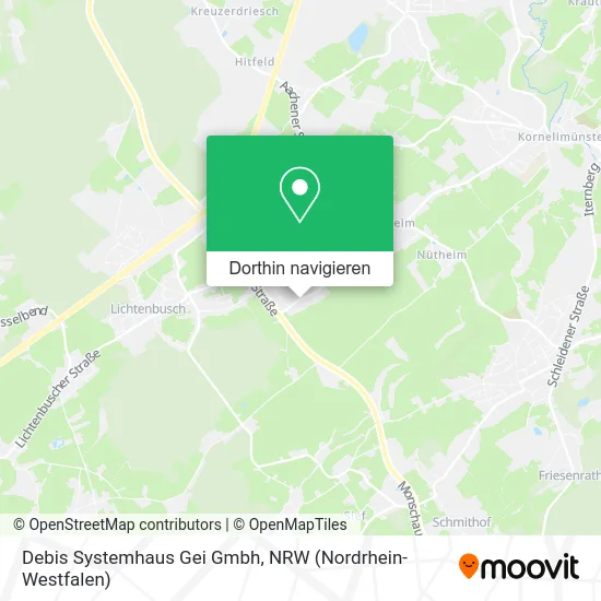 Debis Systemhaus Gei Gmbh Karte