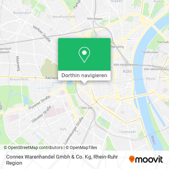 Connex Warenhandel Gmbh & Co. Kg Karte