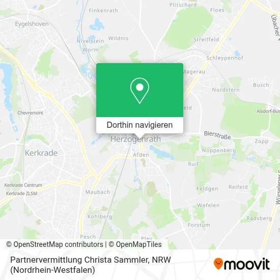 Partnervermittlung Christa Sammler Karte