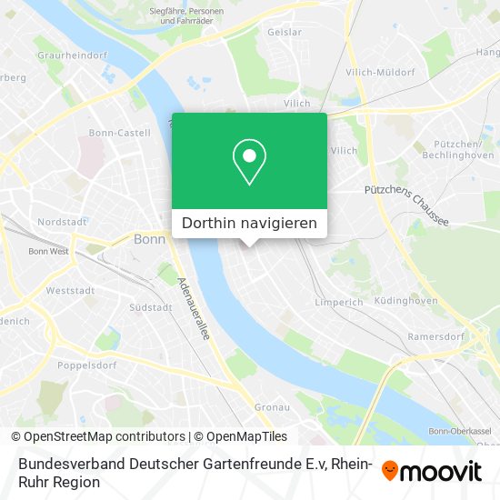 Bundesverband Deutscher Gartenfreunde E.v Karte