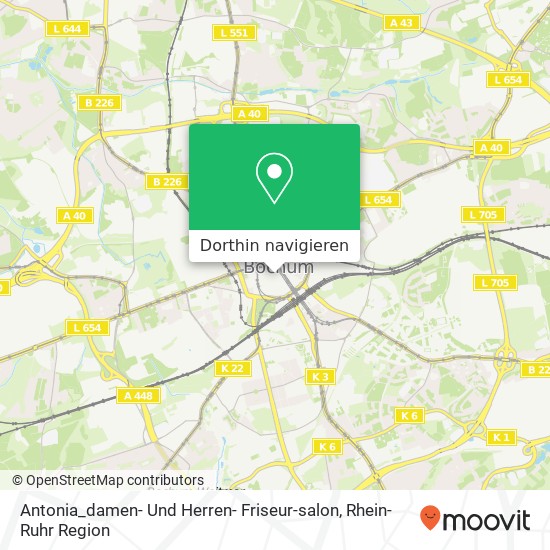 Antonia_damen- Und Herren- Friseur-salon Karte