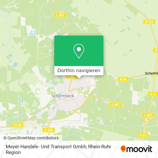 Meyer Handels- Und Transport Gmbh Karte