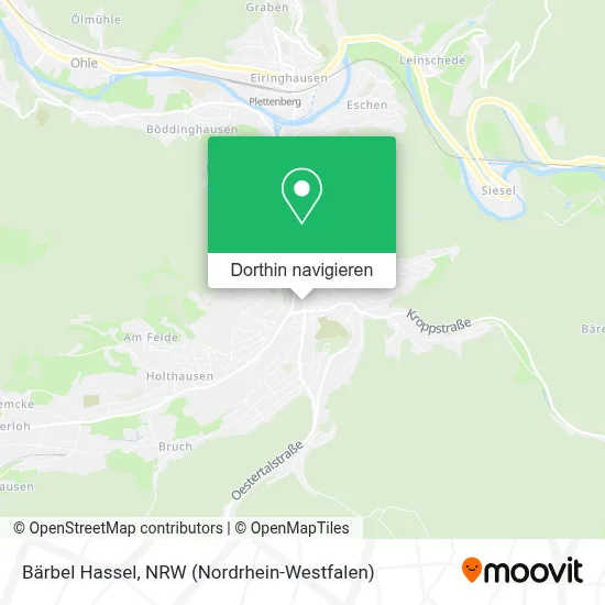 Bärbel Hassel Karte