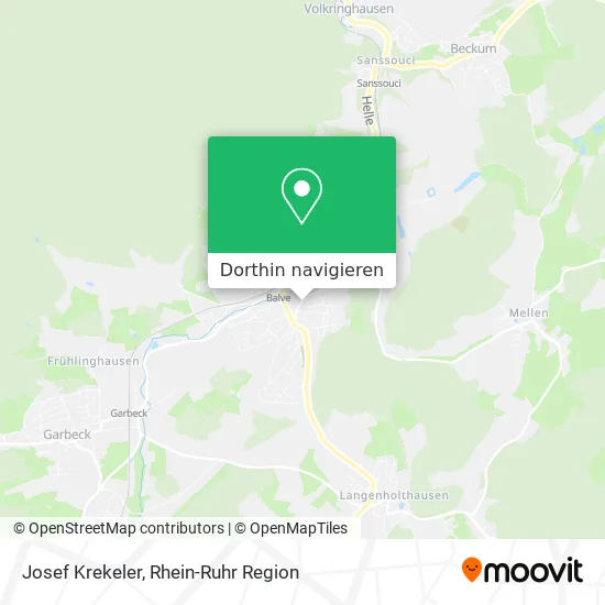 Josef Krekeler Karte