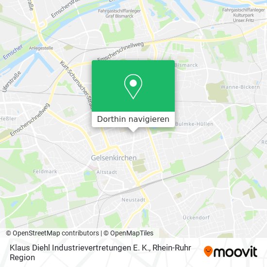 Klaus Diehl Industrievertretungen E. K. Karte