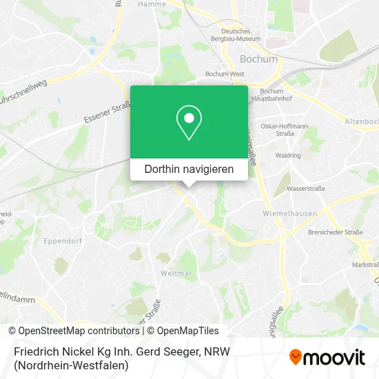 Friedrich Nickel Kg Inh. Gerd Seeger Karte