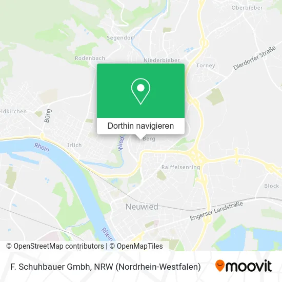 F. Schuhbauer Gmbh Karte