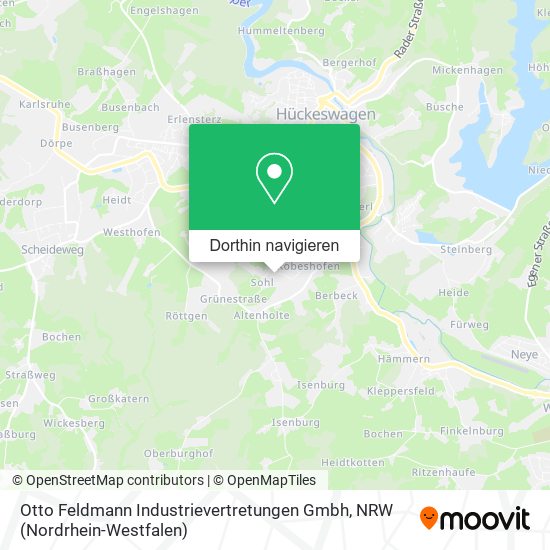 Otto Feldmann Industrievertretungen Gmbh Karte