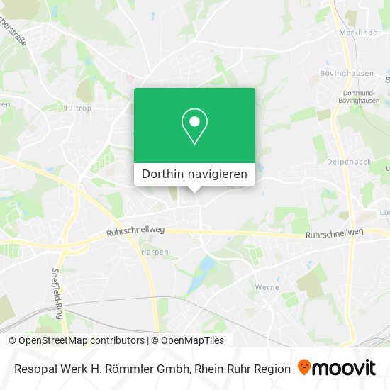 Resopal Werk H. Römmler Gmbh Karte