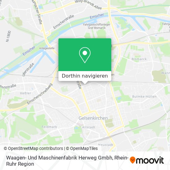 Waagen- Und Maschinenfabrik Herweg Gmbh Karte
