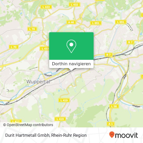 Durit Hartmetall Gmbh Karte