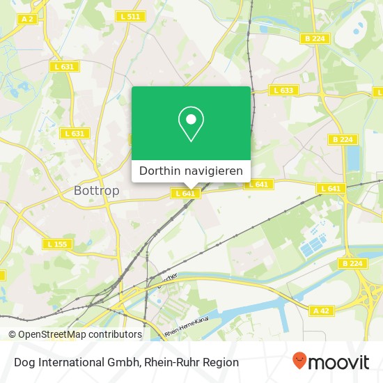 Dog International Gmbh Karte